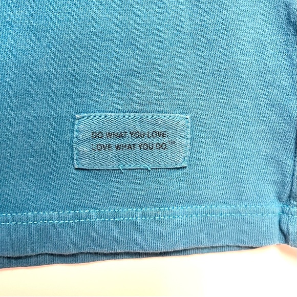 Life Is Good Women’s Go Places Summer Flip Flop Sandals Graphic Tee Size Large - Picture 5 of 7